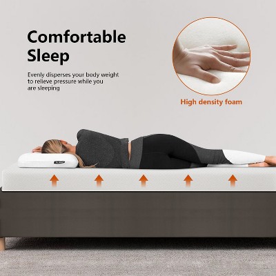 Twin White Gel Memory Foam Adjustable Bed Mattress