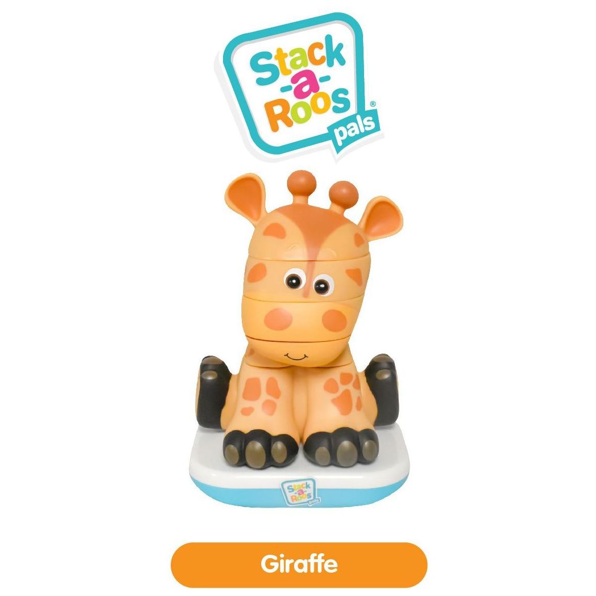 Stack-A-Roos Jungle Animal Stacking STEM Toy for Toddlers - thumbnail 4