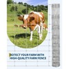 Farm Fence 4 ft x 164 ft, 9GA Heavy Duty Galvanized Wire Fence with Thick Zinc Coating, Durable Livestock Barrier - 3 of 4