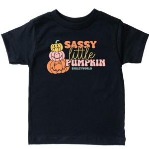 The Juniper Shop SmileyWorld Sassy Little Pumpkin Toddler Short Sleeve Tee - 1 of 4