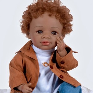 Paradise Galleries 19" Realistic Reborn Toddler Baby Doll, Designed by Pat Moulton with 6 Piece Accessories - 1 of 4