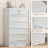 Drawer Dresser for Bedroom, Modern  Chest of Drawers Tall with Large Drawers Storage, Wooden Dresser Organizer for Living Room - 4 of 4
