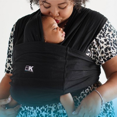 Baby K'tan ORIGINAL Baby Carrier - Black - Small