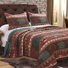 Greenland Home Fashions Canyon Creek Multi Quilt Set - 2 of 4