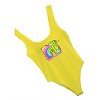 MTV Logo Tank Bodysuit for Women - Sleeveless Vintage-Inspired 80s 90s Festival Wear - Classic Music Television Bodysuit - 3 of 4