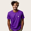 Dalix Ghost Embroidered Soft Cotton Short Sleeve T Shirt Mens - 4 of 4