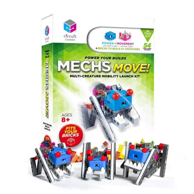 Circuit Cubes Kids STEM Toy Kit - Mechs Move, 1 of 9
