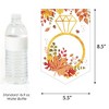 Big Dot of Happiness Fall Foliage Bride - Autumn Leaves Bridal Shower and Wedding Party Bunting Banner - Party Decorations - Congrats Bride-To-Be - 2 of 4