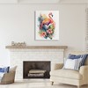 Stupell Industries Modern Tropical Flamingo Canvas Wall Art - 2 of 4