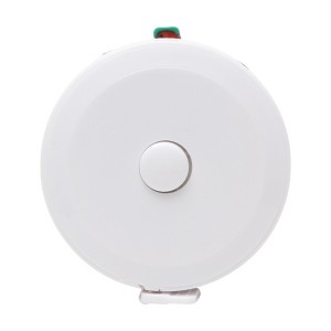 Unique Bargains Tape Measure +/-5% Accuracy Plastic White 2.09"x2.09"x0.67" 1 Pcs - 1 of 3