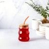 Manna 17oz Poppy Squiggle Tumbler Red - image 4 of 4