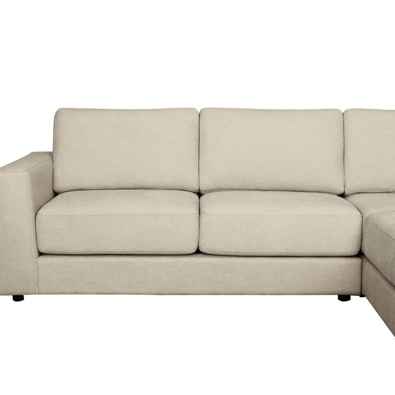 3pc Elizabeth Stain Resistant Fabric Sectional Sofa - Abbyson Living, 6 of 14