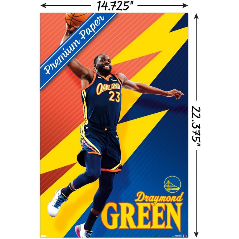 Trends International NBA Golden State Warriors - Draymond Green 21 Unframed Wall Poster Prints, 3 of 7