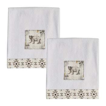 Park Designs Wild And Beautiful Terry Bath Towel Set of 2