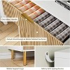 Fluted 6-Drawer Dresser 29.5" Wide - Modern Wood Chest,Gold Handles, Vertical Storage Cabinet for Bedroom to Entryway - 3 of 4