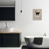 Stupell Industries Black Cat Simple Claw Foot Bathtub Bathroom Painting Wall Plaque Art, 13" x 19" - 3 of 4