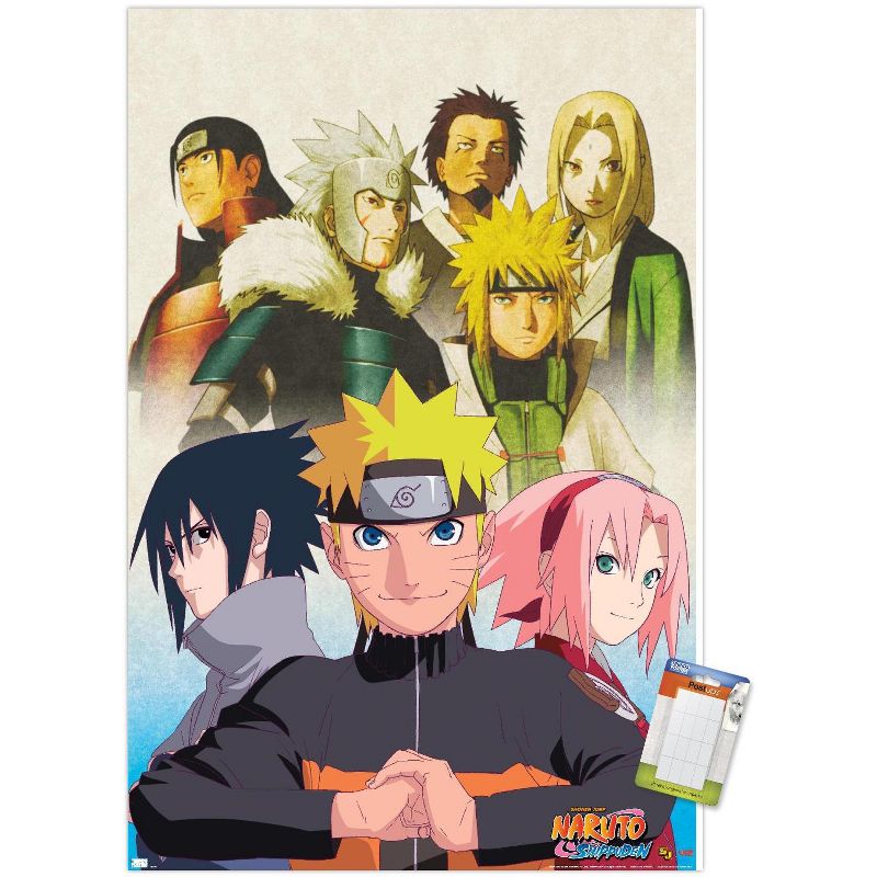 Trends International Naruto Shippuden - Key Art Unframed Wall Poster Prints, 1 of 7