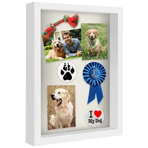 Americanflat Shadow Box Frame 1.5 Inches Deep Box Frame for Objects Pictures and Memorabilia - 1 of 4
