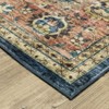 Oriental Weavers Sumter SUM04 Blue/ Rust Indoor Area Rug - 5' x 7' - 2 of 4