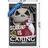 Trends International The Nightmare Before Christmas - Distorted Caring Framed Wall Poster Prints - 3 of 4