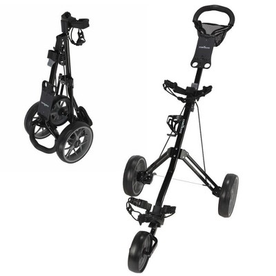 Caddymatic Golf Pro Lite 3 Wheel Golf Cart Black/gray : Target