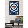 Trends International NHL Winnipeg Jets - Maximalist Logo 23 Framed Wall Poster Prints - 2 of 4