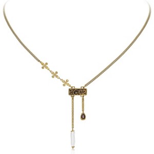 SmallRig West Wrangler Heart Turquoise Pendant Necklace for Women Western Gold Plated Cowgirl Cowboy Classic Trendy Jewelry - 1 of 4