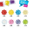 Aquabeads Star Bead Pack, Arts & Crafts Bead Refill Kit for Children - over 800 star beads in 8 colors, Ages 4 and Up - 2 of 3