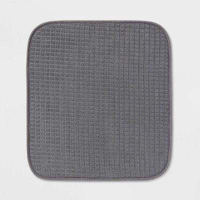 1pc Mountain Pattern Dish Drying Mat, Modern Polyester Dish Drainer Mat For  Kitchen