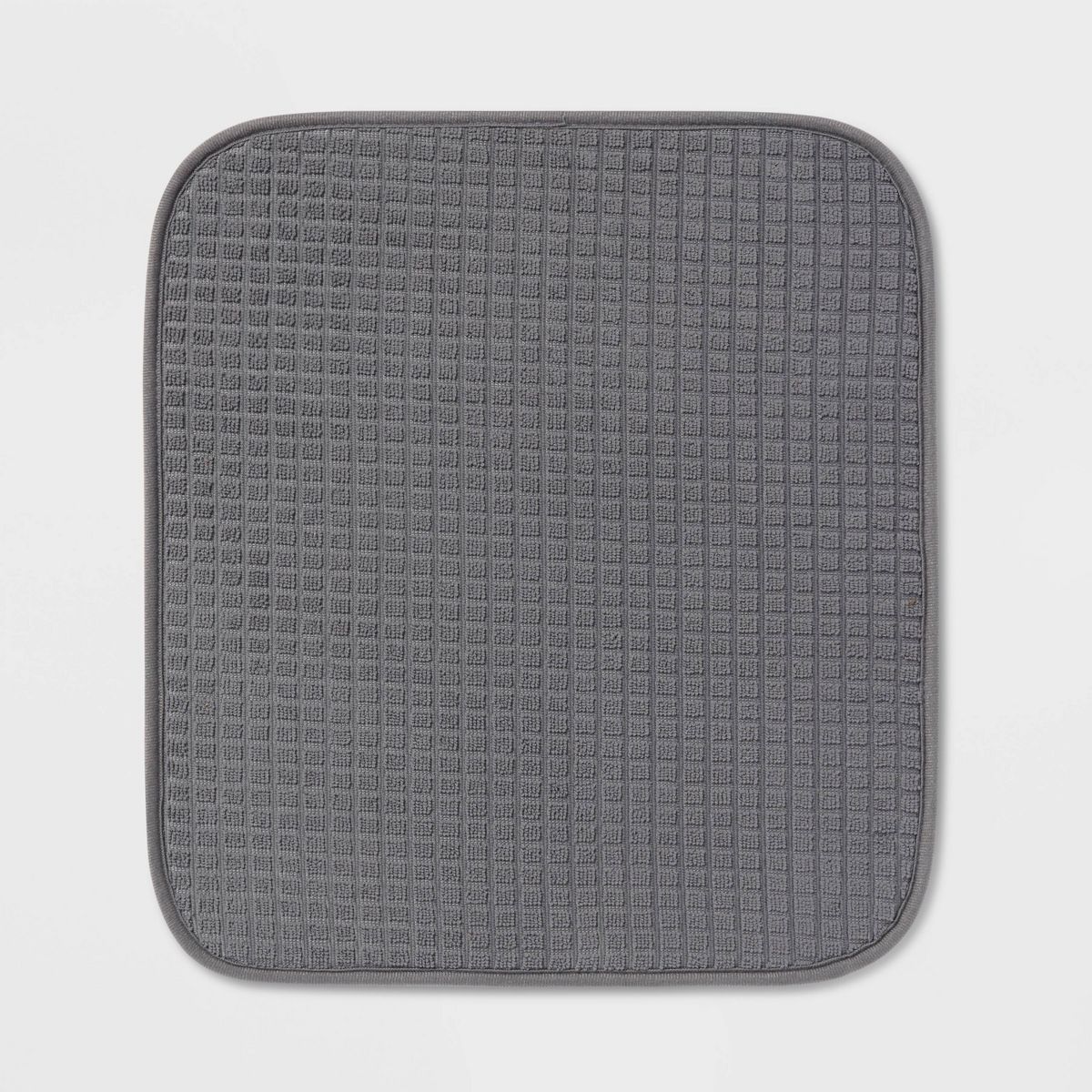 16"x 18" Drying Mat Dark Gray - Brightroom™: Polyester, Machine Washable, Dish Drying Mat