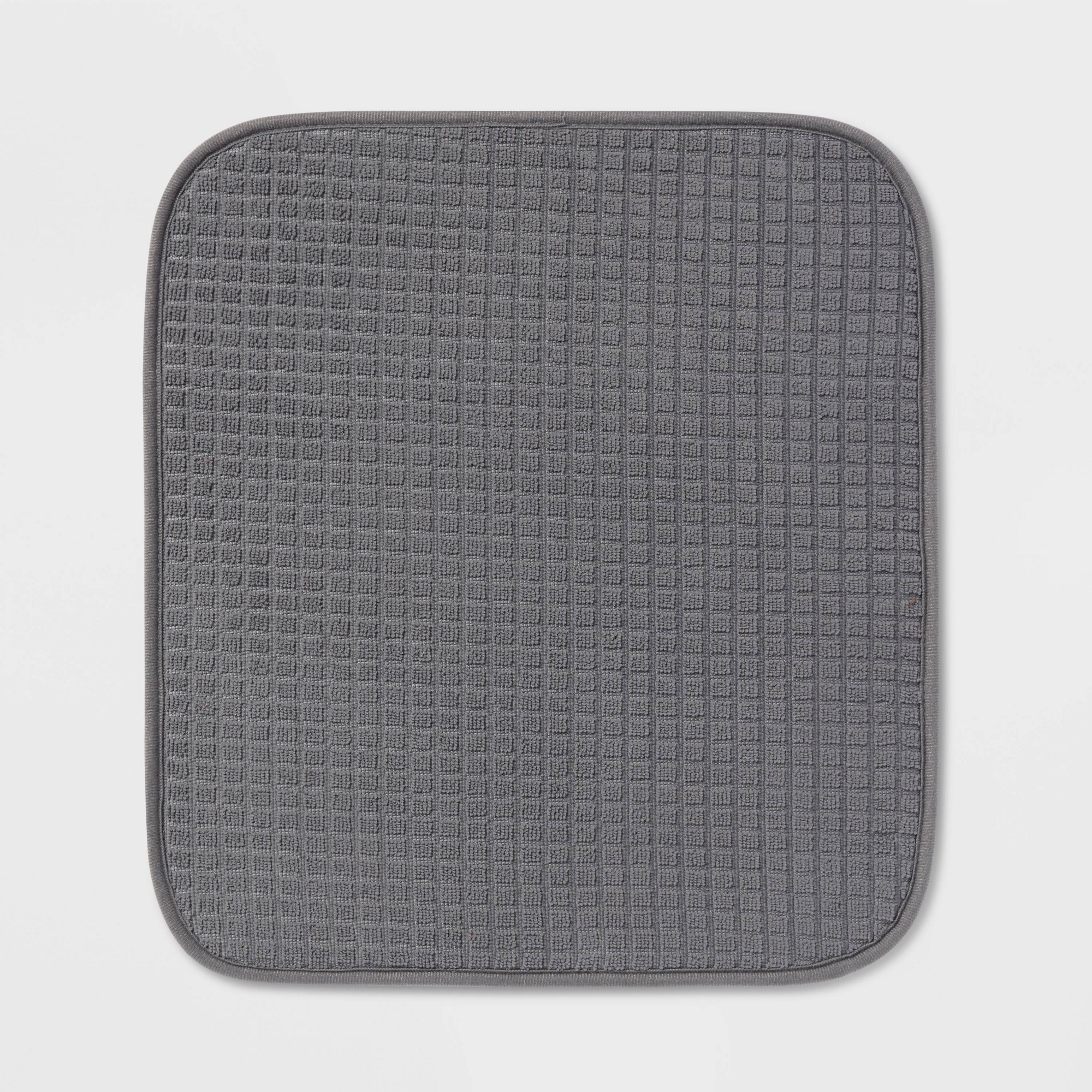 16"x 18" Drying Mat Dark Gray - Brightroom™