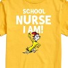 Men's - Dr. Seuss - School Nurse I Am Sam I Am Short Sleeve Graphic T-Shirt - 2 of 4
