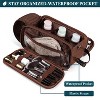 PAVILIA Toiletry Bag Women Men, Travel Toiletries Organizer Case, Essentials Shaving Dopp Kit, Cosmetic Make Up Accessories - 3 of 4