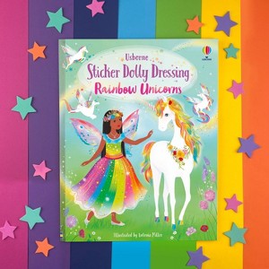 Sticker Dolly Dressing Rainbow Unicorns - by  Fiona Watt (Paperback) - 1 of 4