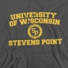 University of Wisconsin Stevens Point Official Circle Logo Adult Pull-Over Hoodie - 2 of 4