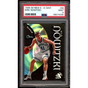 Dirk Nowitzki Rookie Card 1998-99 E-X Century #68 PSA 9 - 1 of 2
