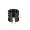 Unique Bargains Round Plastic Reusable Garment Hanger Marker Number Tag Black 100 Pcs - 2 of 3