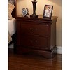 NicBex 15 inch Wide Nightstand with 2 Drawers,Modern Side Table with Hanging Pull,Bedside Table for Bedroom,Living Room - 2 of 4