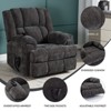 NicBex Chenille Lift Recliner Chair for Elderly,Massage Chairs with Vibration Massage and Lumbar Heating,Reclining Chairs for Living Room - 2 of 4