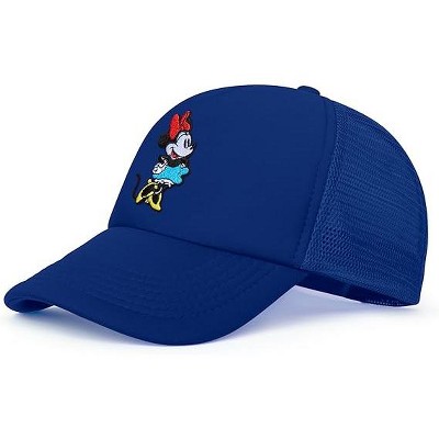 Disney Adult Trucker Hat - Minnie Mouse Mesh Snapback Baseball Cap