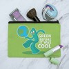 Gumby Green Before It Was Cool Earth Planet Makeup Cosmetic Bag Organizer Pouch - 2 of 4