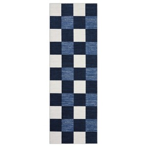 Washable Non Slip Modern Geometric Area Rugs, Indoor Contemporary Floor Carpet for Home Office - 1 of 4