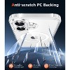 for iPhone 16 Case Clear: Magnetic Phone Cases with Screen Protector Drop Proof - 2 of 4