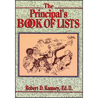 The Principal's Book of Lists - (J-B Ed: Book of Lists) by  Robert D Ramsey (Paperback)