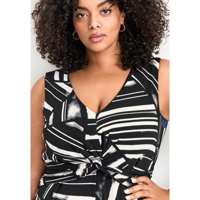 Avenue Audrey Twist Front Jumpsuit - image 5