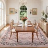 Washable Modern Floral Print Area Rugs for Living Room Bedroom, Indoor Farmhouse Home Decor Carpet for Dining Room Office - 4 of 4