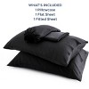 Bedsure | Rayon Derived from Bamboo Sheet Set Stay Cool & Comfy - 4 of 4