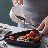 Bruntmor Porcelain Dipping Bowls - Black - Set of 6 - image 4 of 4