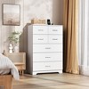 TinyHomie Wooden 7-Drawer Storage Cabinet with Built-In Outlet Durable Organizer for Bedroom, Living Room, and Office - 2 of 4