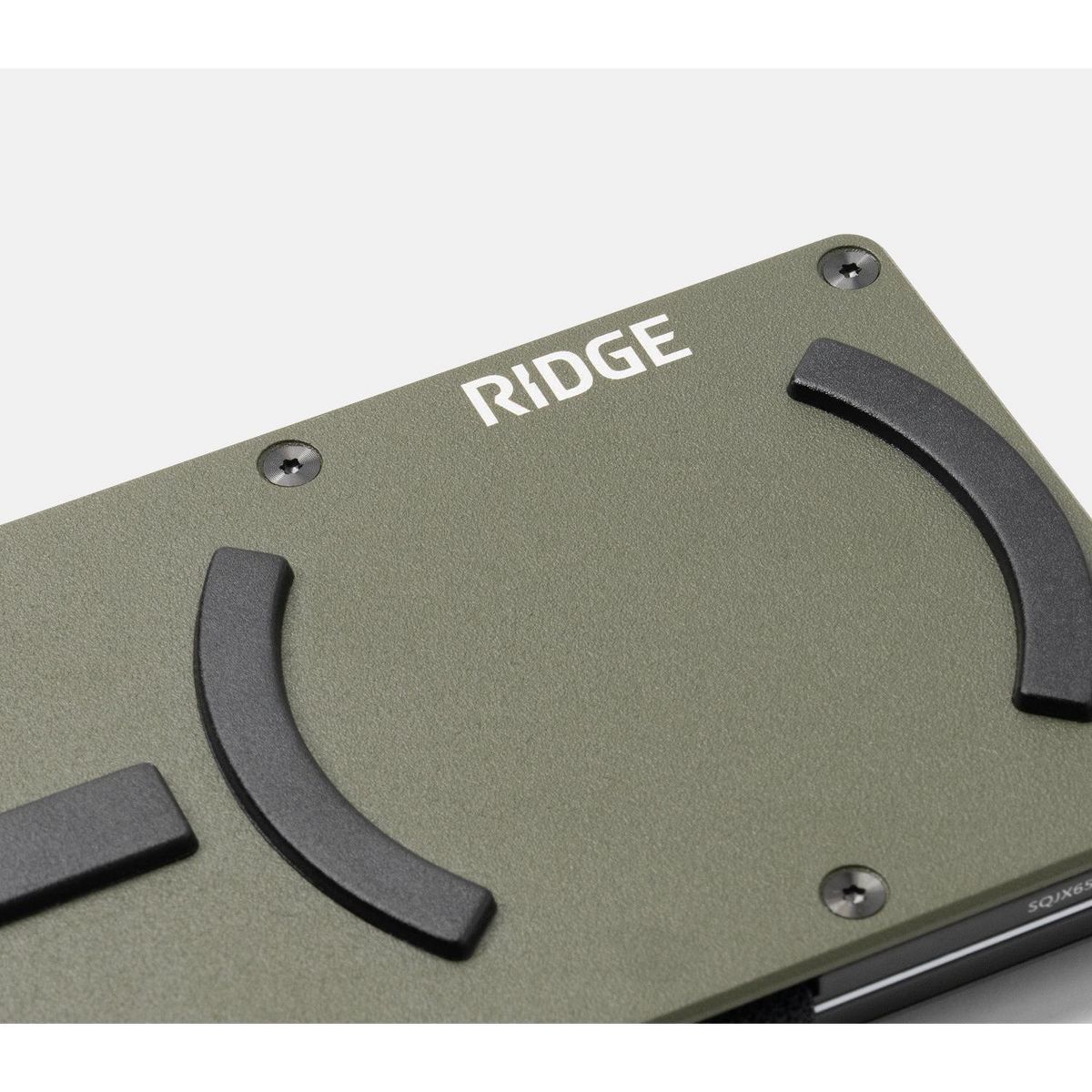 Ridge Wallet for Magsafe - Matte Olive - Cash Strap - thumbnail 3